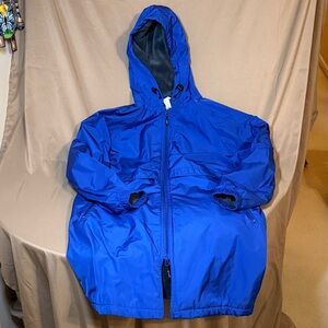 Blue Hooded Sporti Swim Parka
